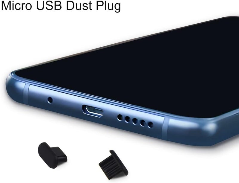 LEZE 25 PCS Micro USB Dust Plug, Silicone Anti Dust Plug for Micro USB Port, Micro USB Cap Port Cover Anti Dust Protector - Image 2